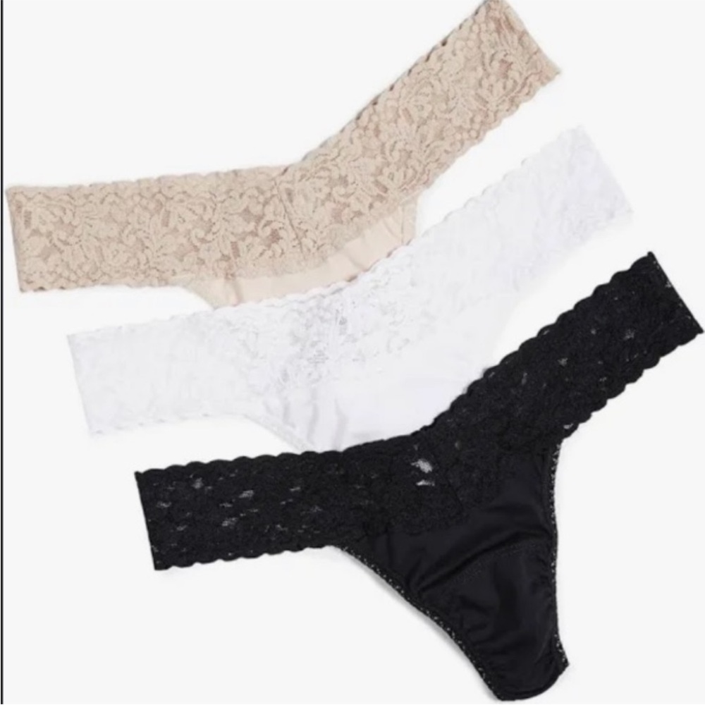 Hanky Panky 3 Pack Low Rise Thong - Picture 8 of 8